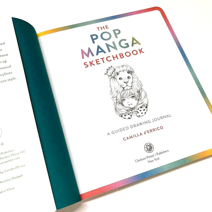 Gifts of Love The Pop Manga Sketchbook | A Guided Drawing Journal