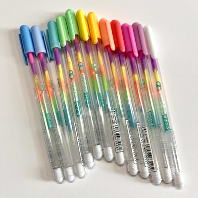 Gifts of Love 5 Colour Candy Pen | Set of 12 Pens