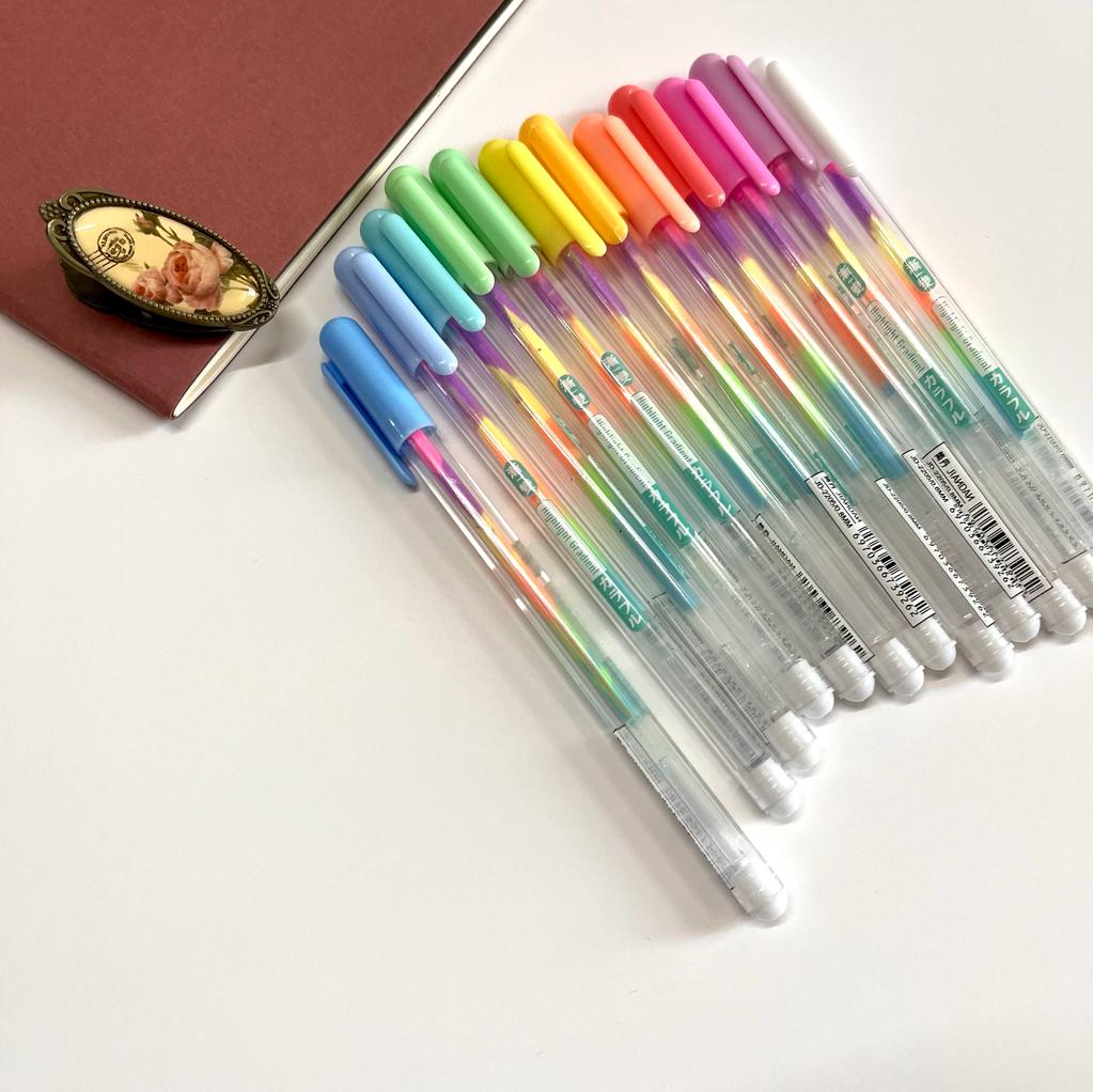 Gifts of Love 5 Colour Candy Pen | Set of 12 Pens