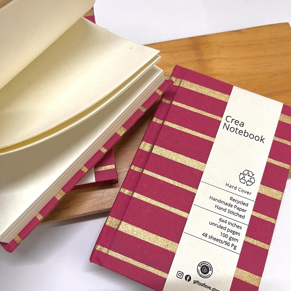 Crea Notebooks | Recycled Handmade Paper