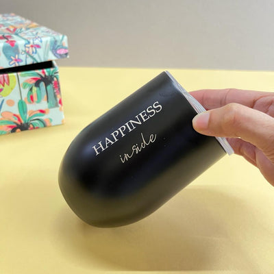 Gifts of Love Happiness Inside Goblet Sipper