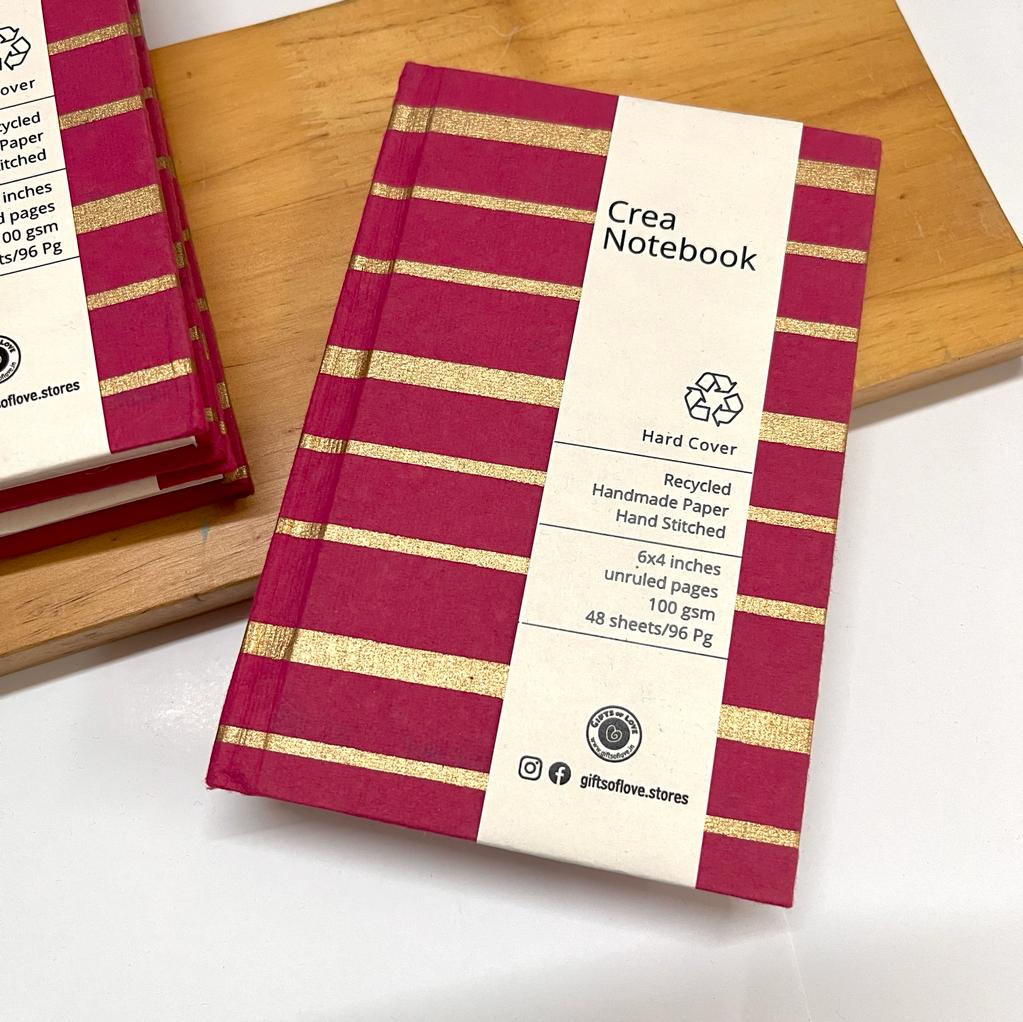 Crea Notebooks | Recycled Handmade Paper