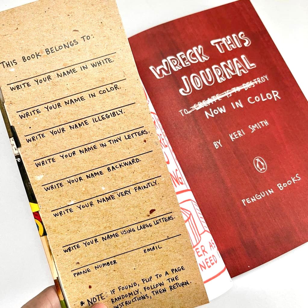 Gifts of Love | Wreck This Journal In Colour