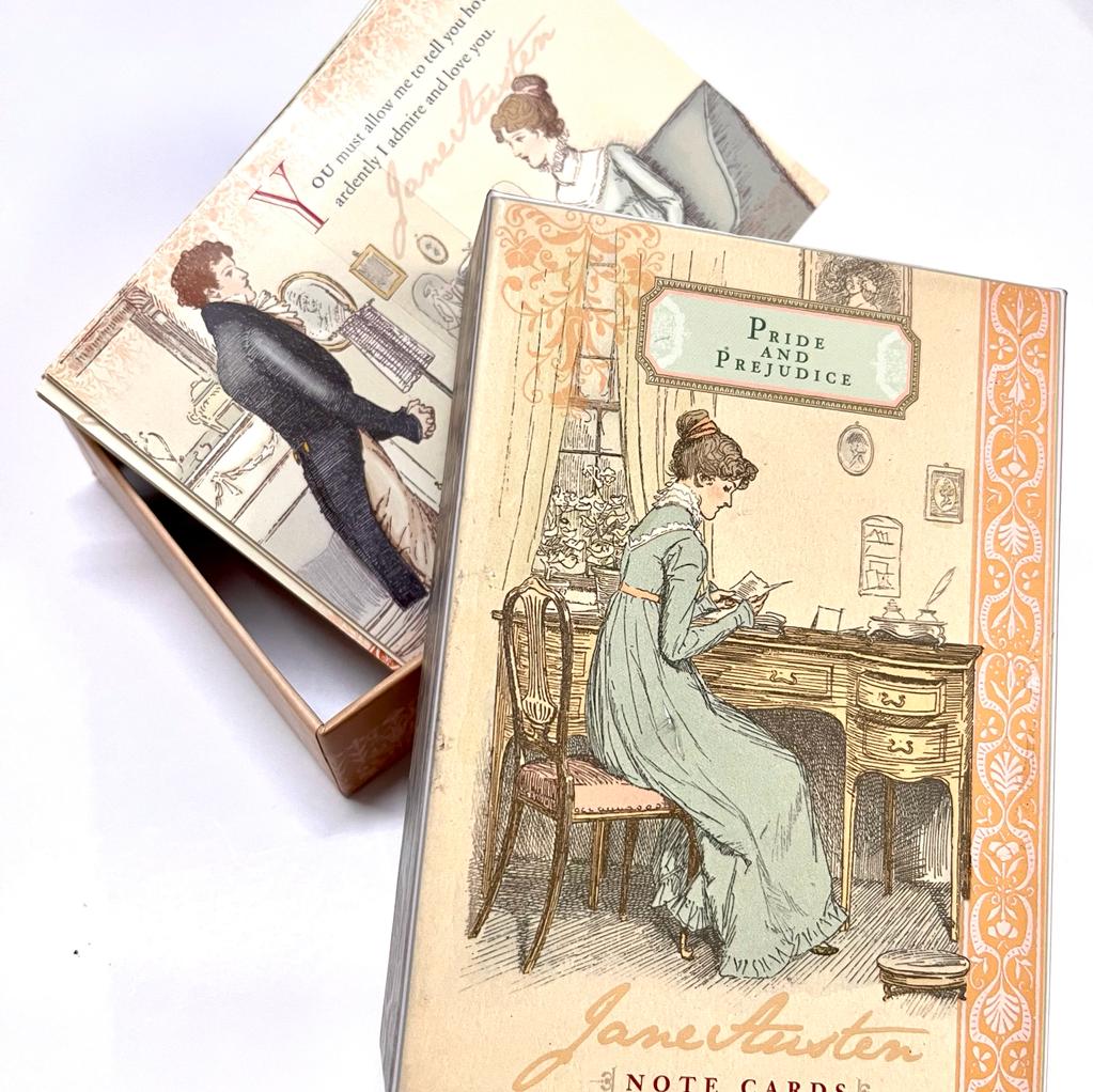 Gifts of Love Pride and Prejudice Note Cards | Jane Austen Lovers Gifting