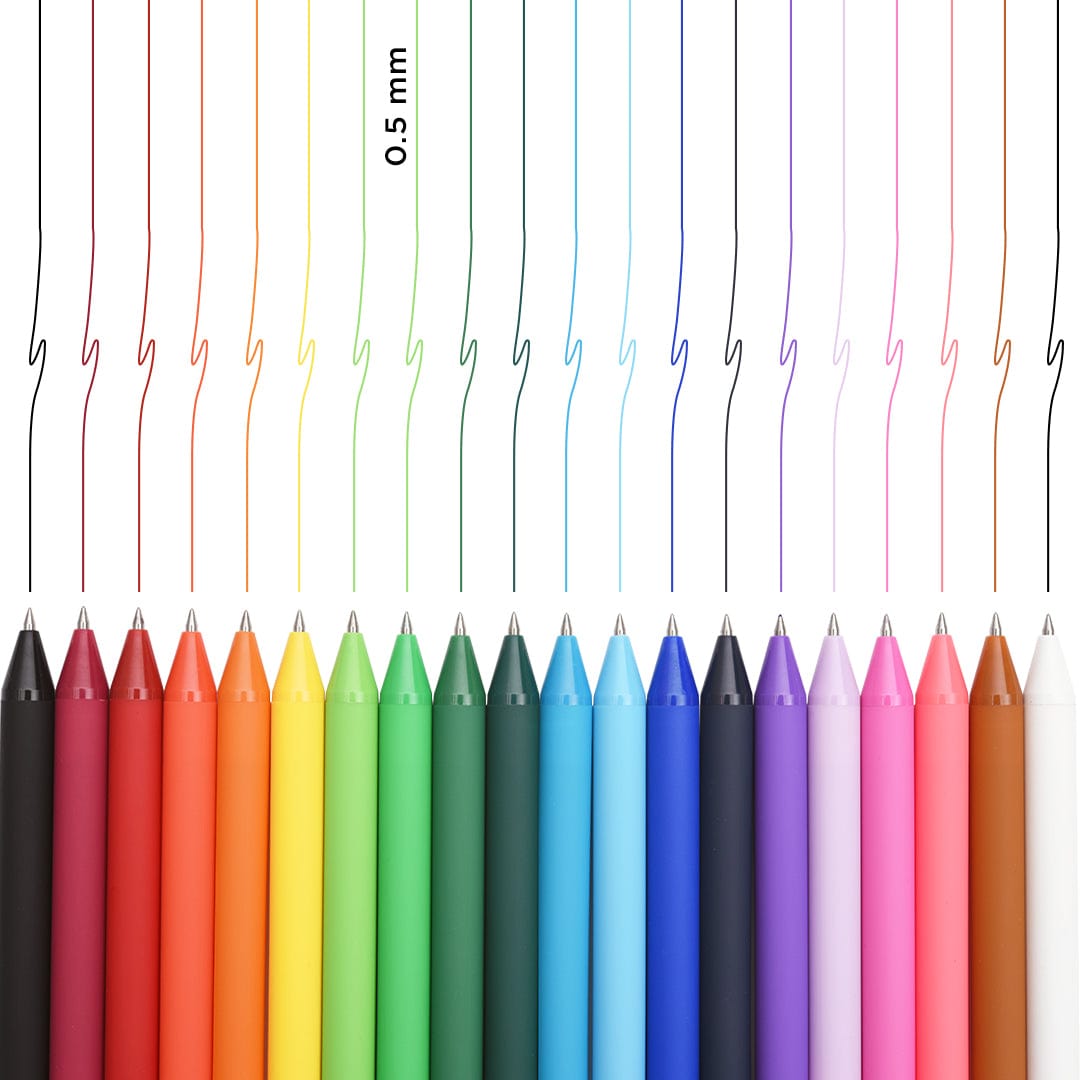 Kaco Pure Gel Pen Set of 20