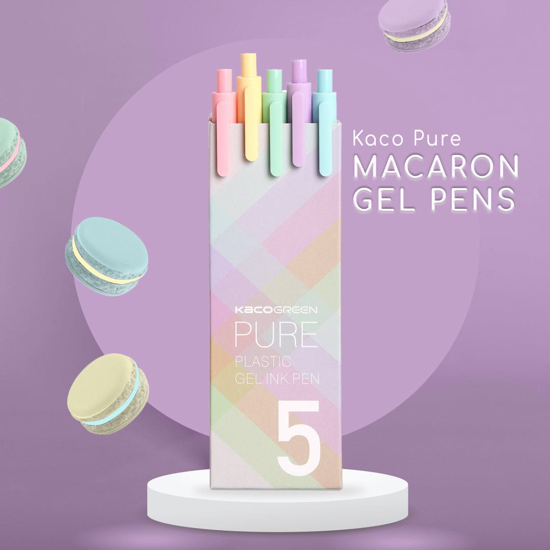 Kaco Pure Macaroon Gel Pens Set of 5